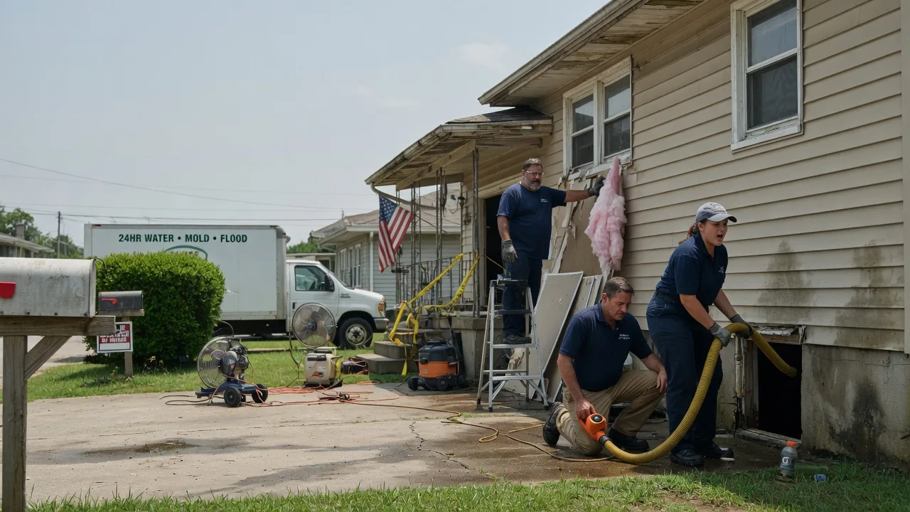 Water Damage Repair in Lovelady, TX near me